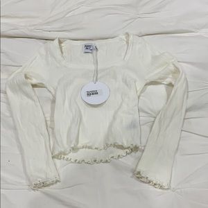 Princess Polly cropped long sleeve